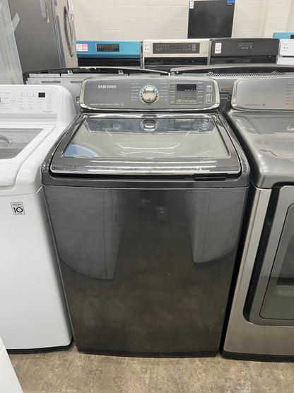 Samsung Top-Load Activewash 5.2-cu ft Washer and 7.5-cu ft Electric Dryer Mismatch Set (READ DESCRIPTION)