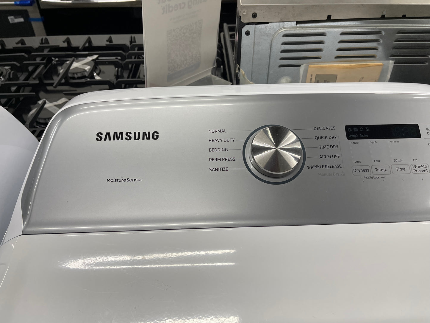 Samsung 5.0 cu. ft. Top Load Washer and 7.4 cu. ft. Electric Dryer