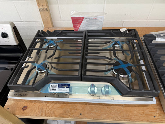 Frigidaire 30-in 4 burners Stainless steel Gas Cooktop
