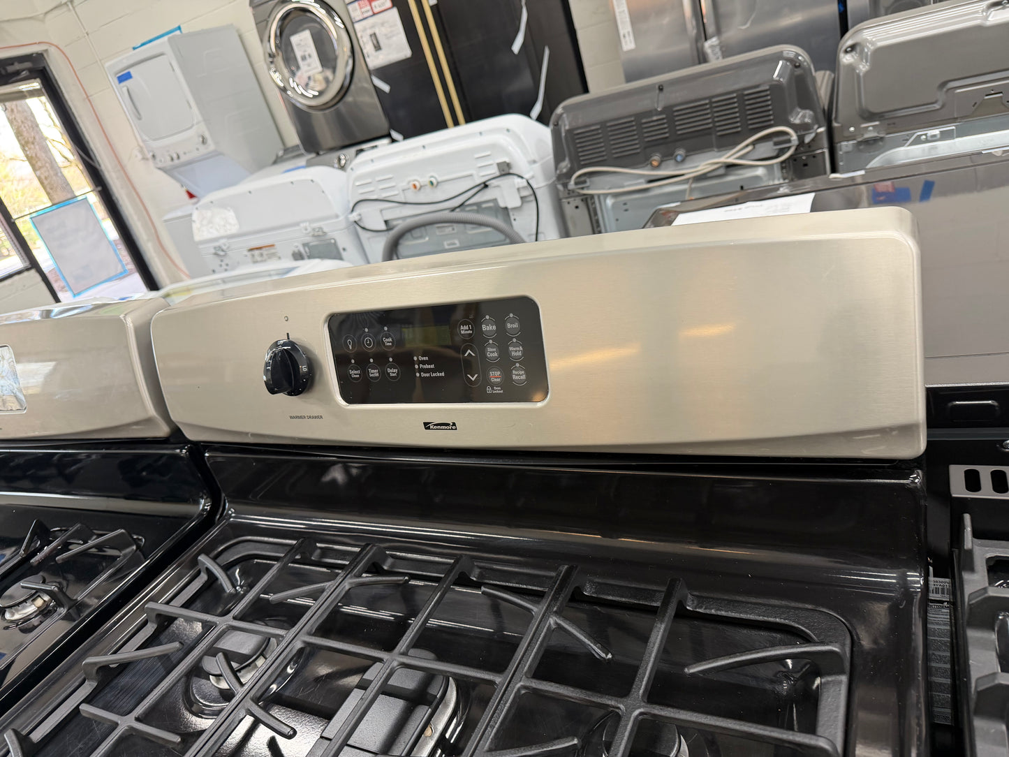 Kenmore Freestanding 5-Burners Gas Range in Stainless Steel- Model # 790.7140