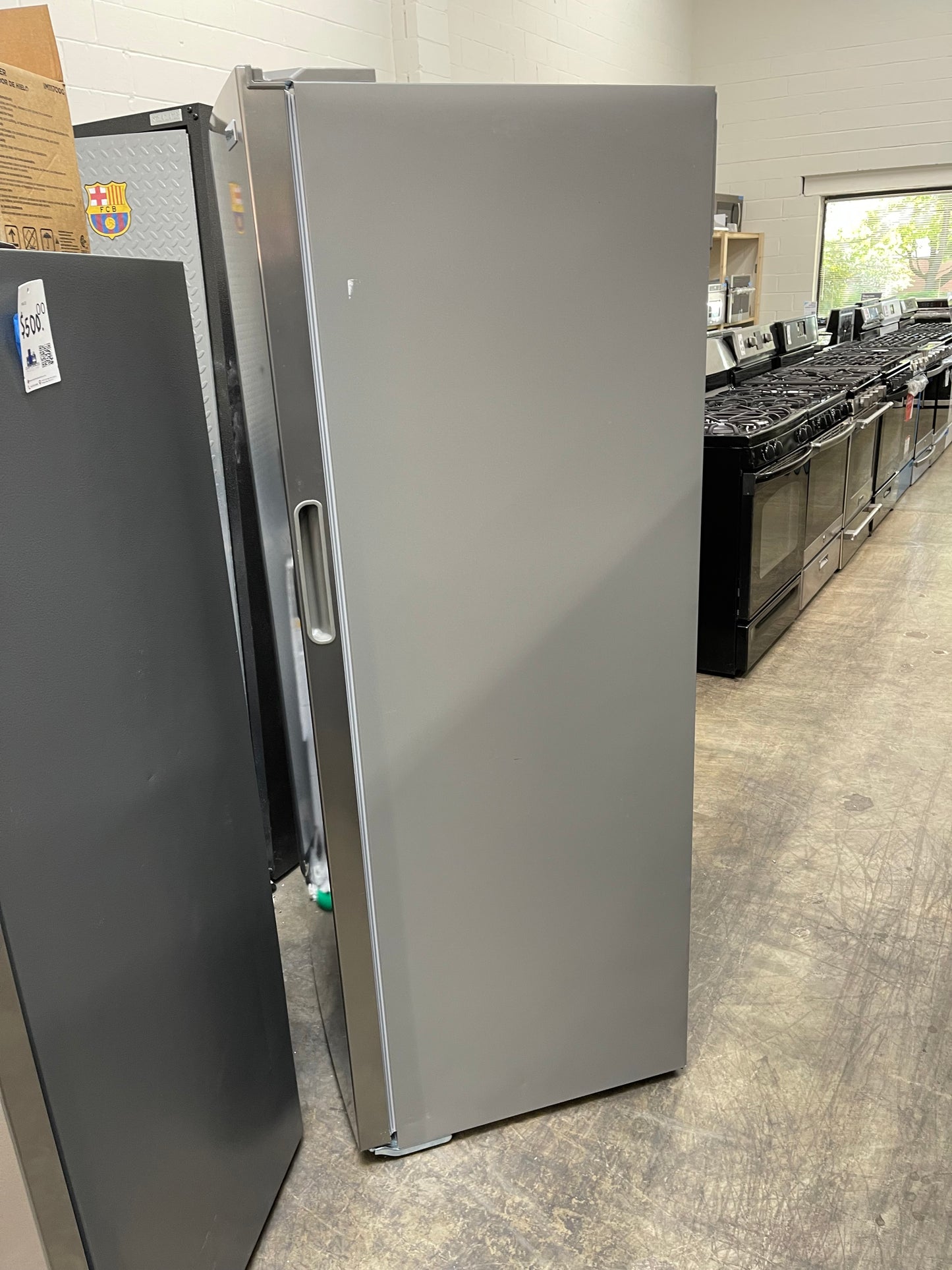 Frigidaire 13-cu ft Garage Ready Frost-free Upright Freezer in Fingerprint Resistant Stainless Steel-Model #FFFU13F2VV