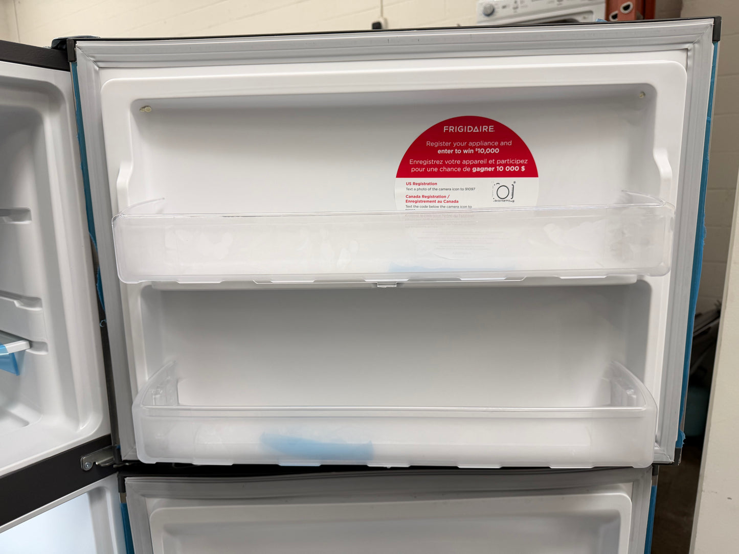 Frigidaire 20.0 Cu. Ft. Top Freezer Refrigerator in Stainless Steel