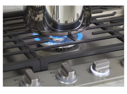 LG  CBGJ3027S
30 Inch Gas Smart Cooktop with 5 Sealed Burners, 22K Ultraheat Dual Burner, Cast Iron Griddle, EasyClean® Cooktop, ThinQ Technology and LED Knobs