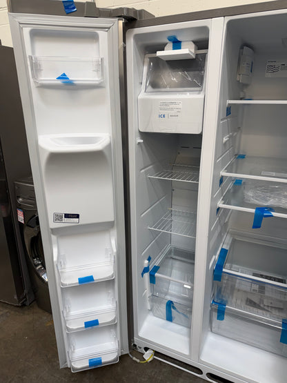 Frigidaire 25.6 Cu. Ft. Side by Side Refrigerator in Stainless Steel