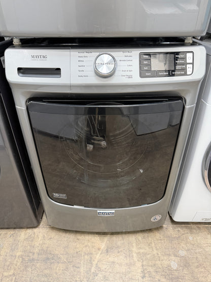 Maytag  MHW6630HC
27 Inch Front Load Washer with 4.8 cu. ft and Maytag  MED6630HC
27 Inch Electric Dryer with 7.3 Cu. Ft.
