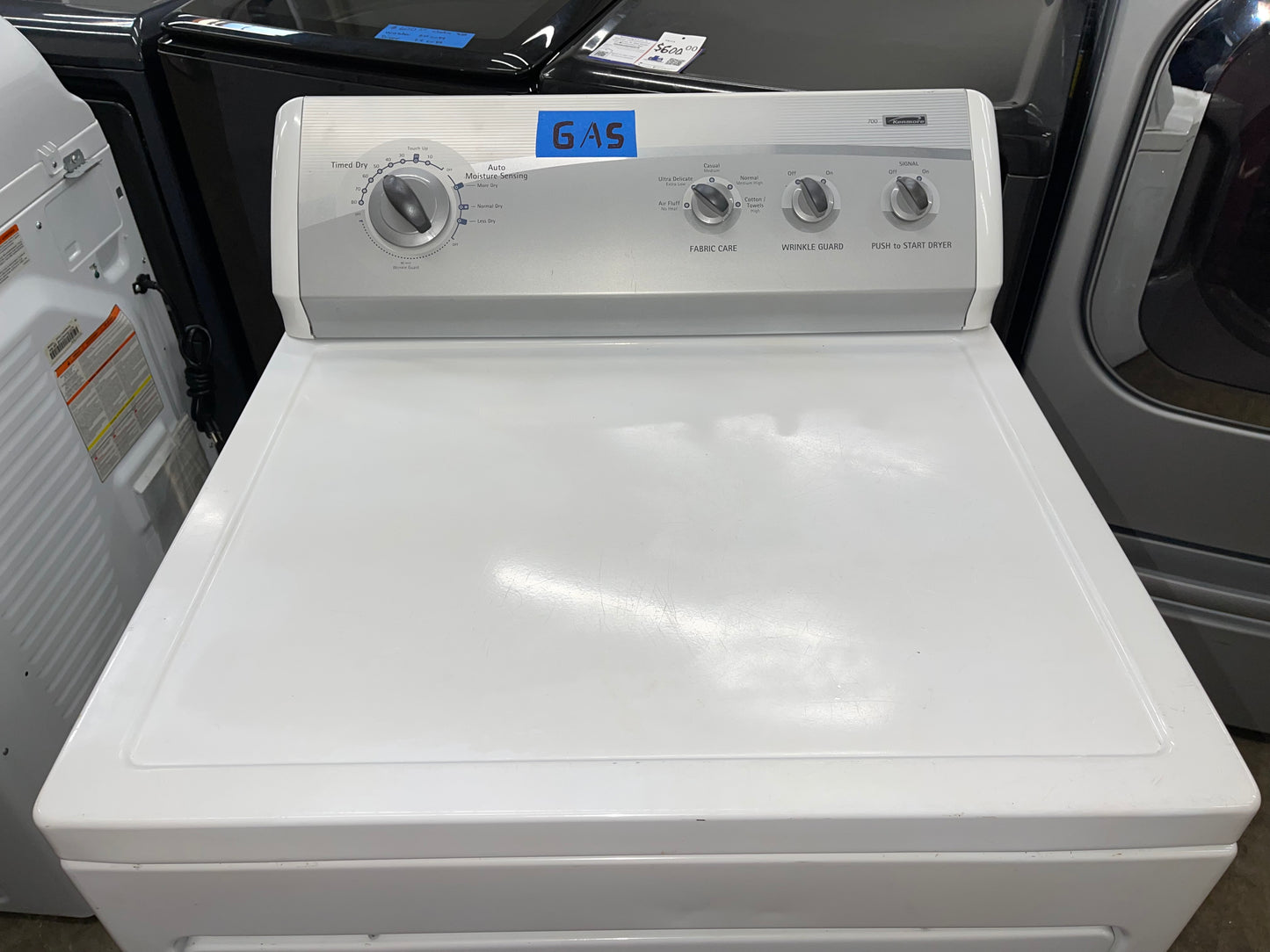 Kenmore 7.4cu.ft Gas Dryer - Model:
110.79722800