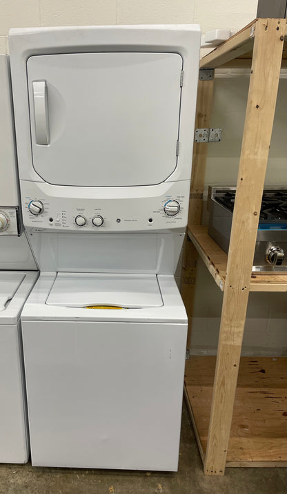 GE Unitized Spacemaker 3.8 cu. ft. Capacity Washer with Stainless Steel Basket and 5.9 cu. ft. Capacity Electric Dryer