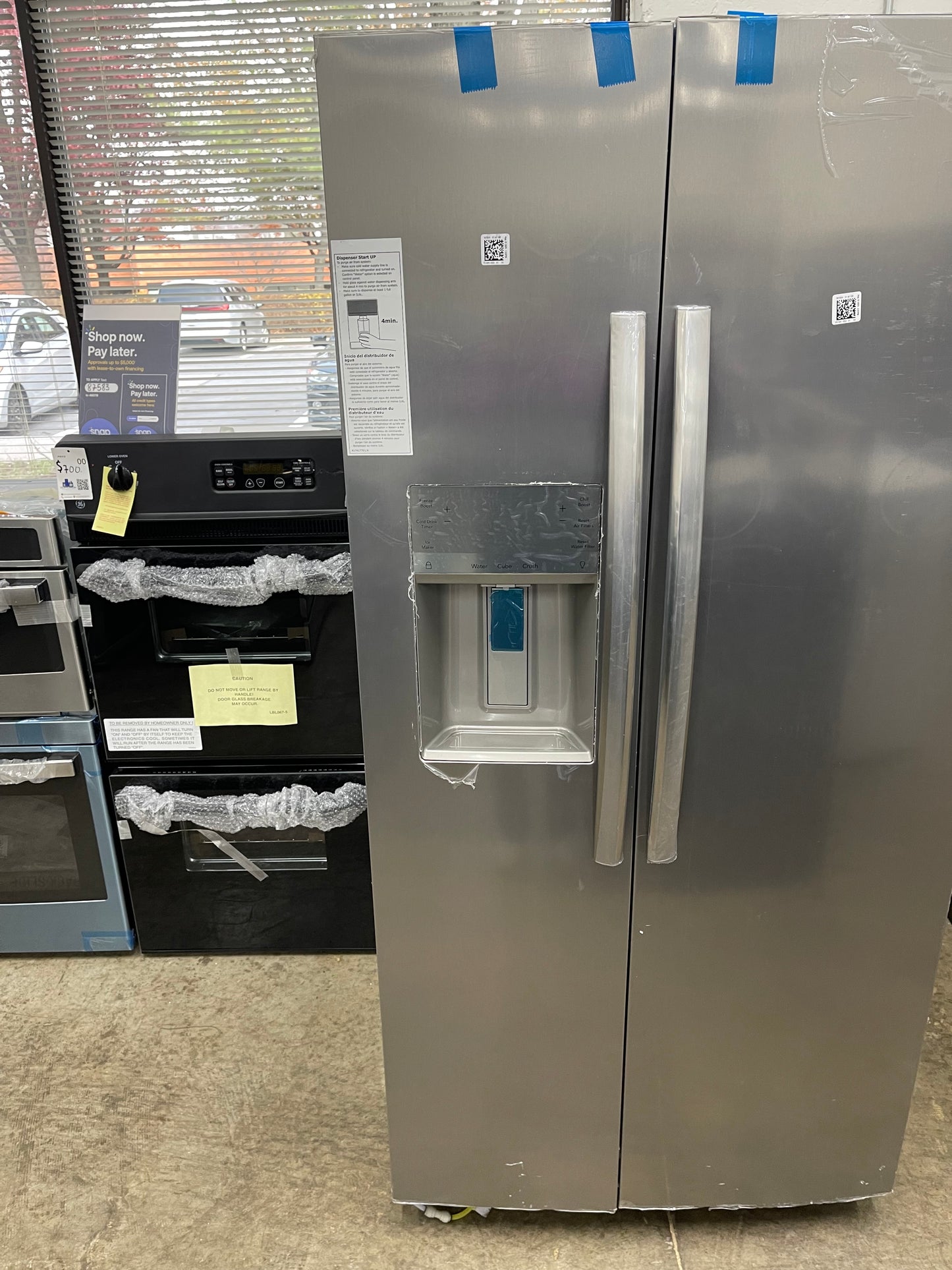 Frigidaire Gallery 22 Cu. Ft. 33" Standard-Depth Side-by-Side Refrigerator
GRSS2352AF