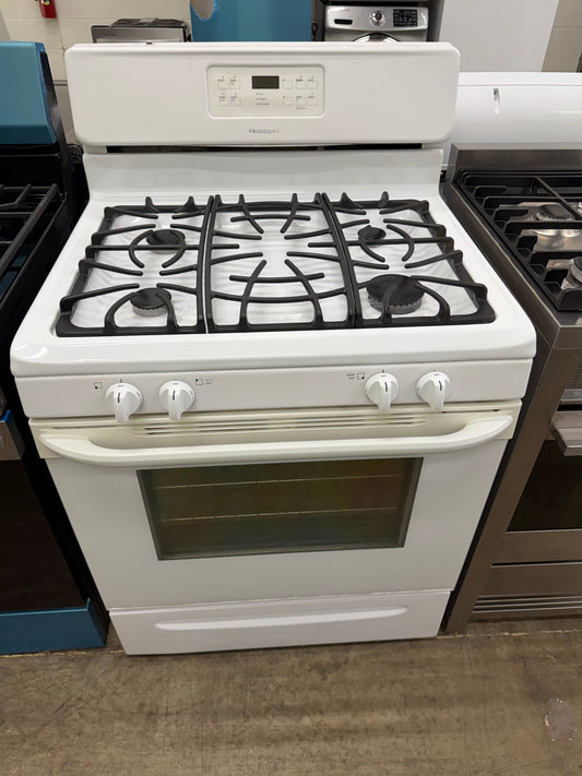 Frigidaire 30" Freestanding Gas Range
LFGF3027LW 4.2cu/ft