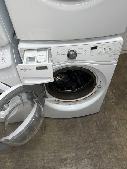 Whirlpool Duet Front-Load Washer 4.5 cu. ft. and 7.4 cu. ft. Electric Dryer Set in White