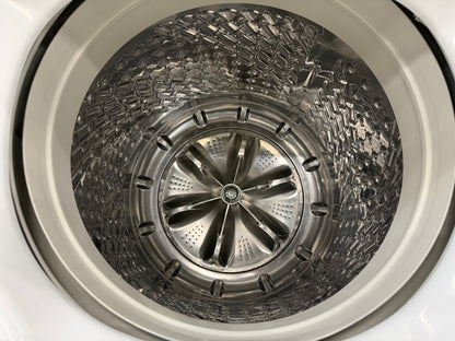 Samsung WA52M7750AW/A4 – 5.2 Cu. Ft. Top Load Washer and Samsung DVE52M7750W/A3 – 7.4 Cu. Ft. Electric Dryer