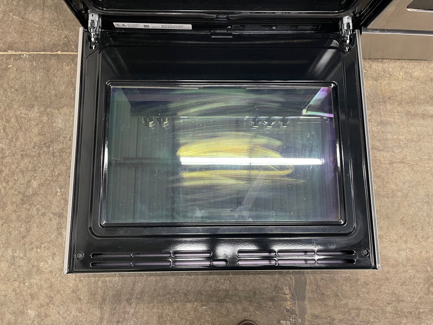 Frigidaire Gallery 30 in. 6 cu. ft. 5 Burner Slide-In Gas Range with Total Convection and Air Fry in Smudge Proof Stainless Steel-Model #GCFG3060BF