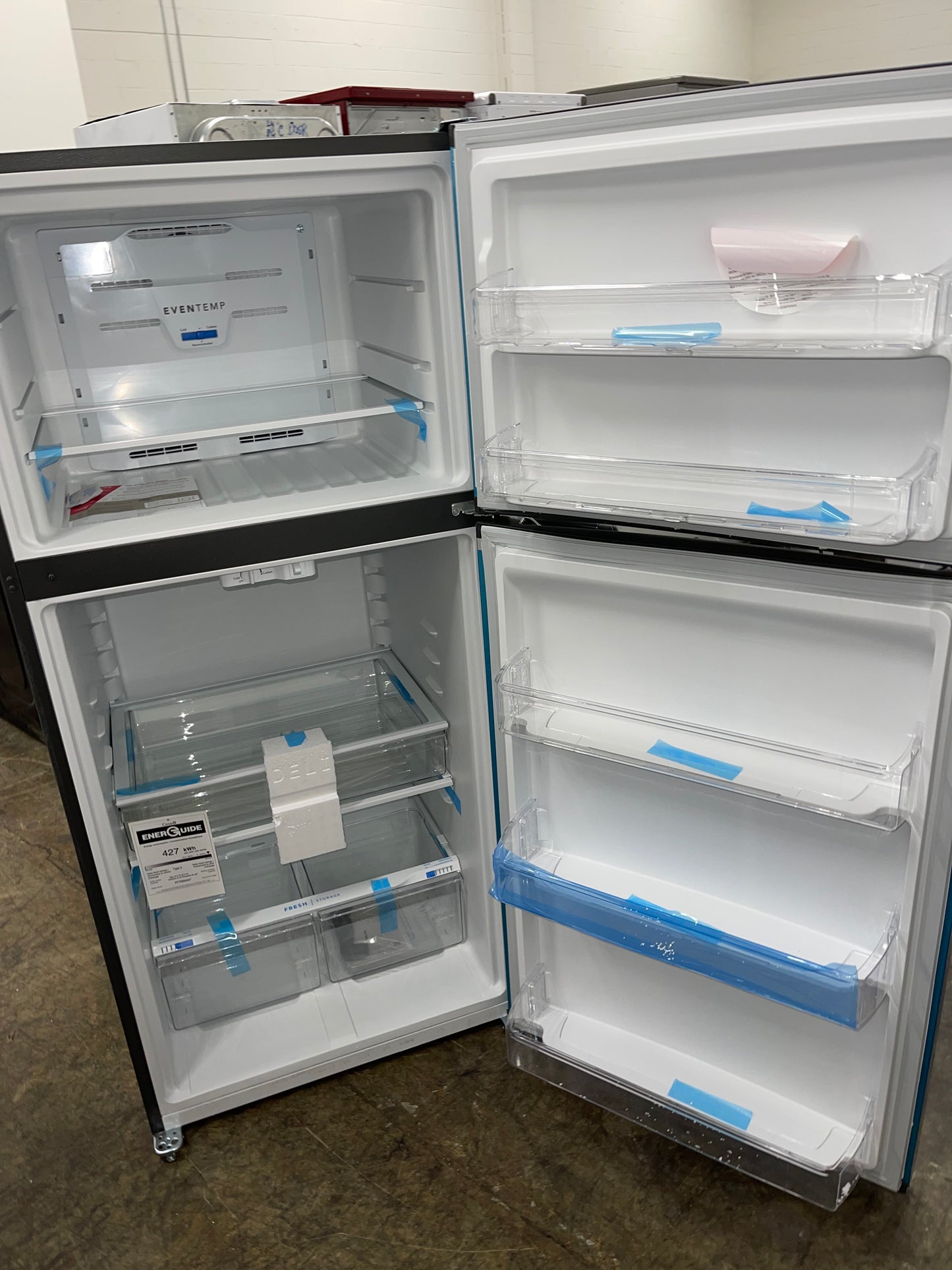 Frigidaire  20.0 cu. ft. Top Freezer Refrigerator in Stainless Steel