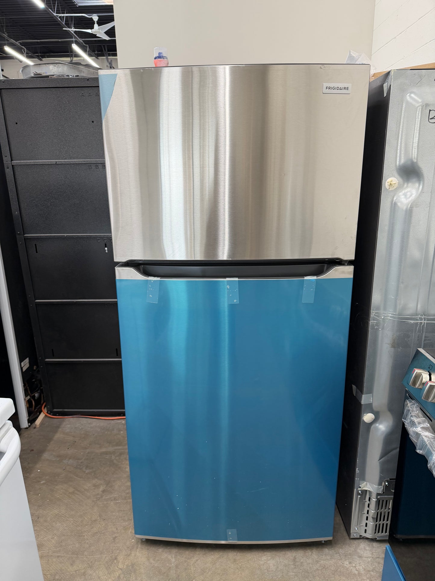 Frigidaire  20.0 cu. ft. Top Freezer Refrigerator in Stainless Steel