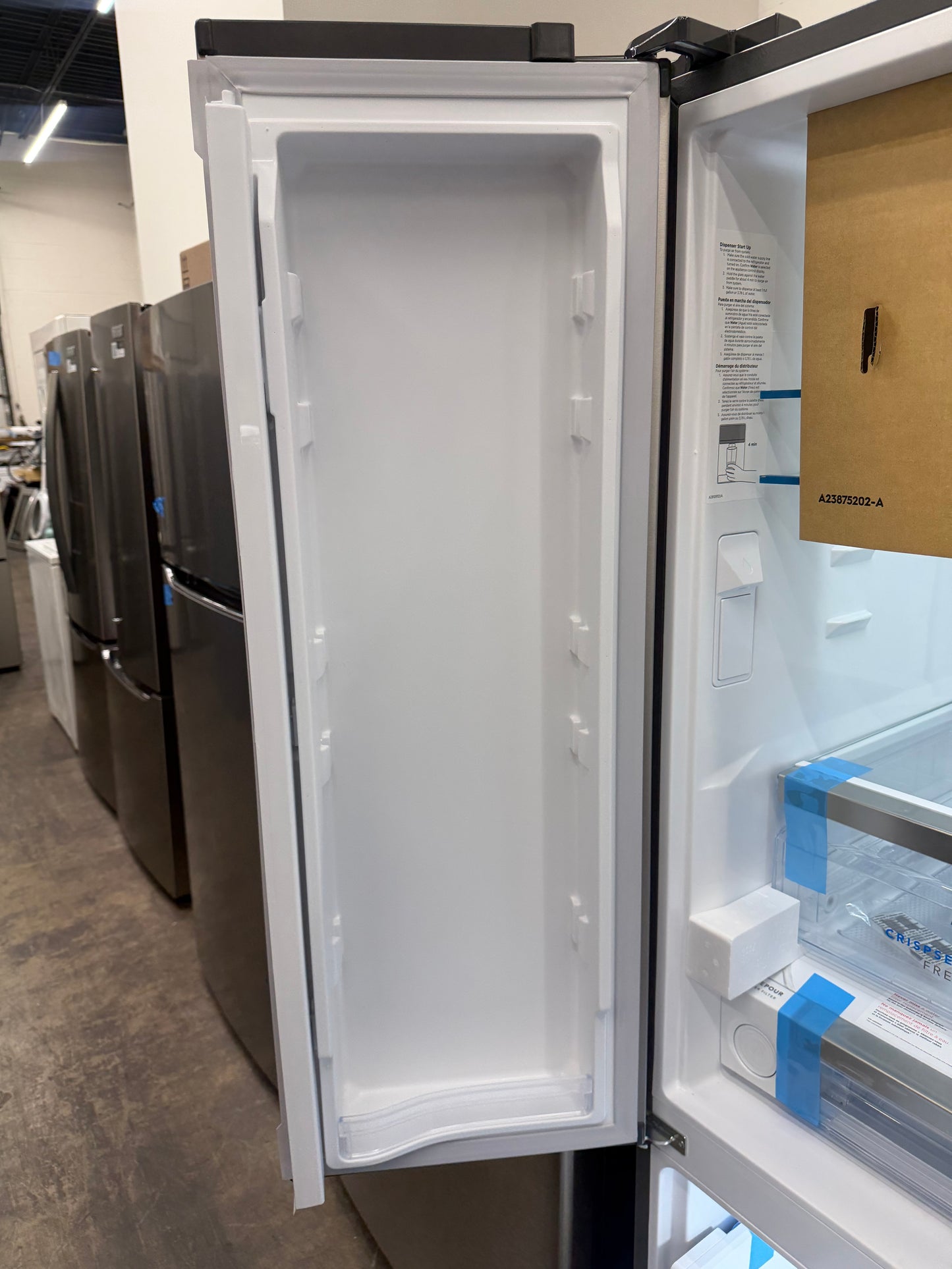Frigidaire Gallery 30 Inch Wide 20.0 Cu. Ft. Standard-Depth French Door Refrigerator-Model #GRFN2023AF