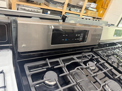 LG  LRG3061ST
30 Inch Gas Range with 20 Minute EasyClean ,Mode, Brilliant Blue Interior, Griddle Accessory, 5 Sealed Burners, 5.4 cu. ft. Oven and Storage Drawer: Stainless Steel