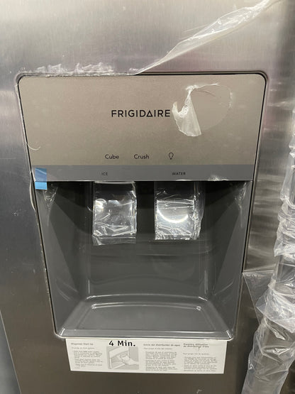 Frigidaire 25.6 cu. ft. Side by Side Refrigerator in Stainless Steel, Standard Depth