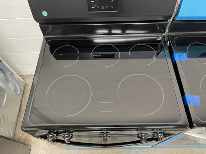 Frigidaire 30 in. 5 Burner Element Freestanding Electric Range in Black with Dual Expandable Element and Quick Boil
