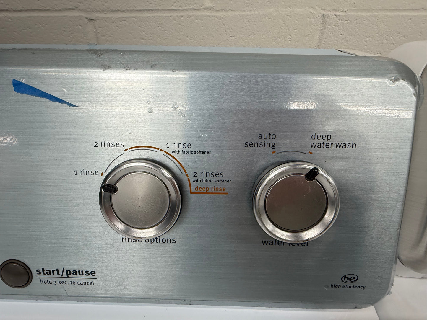 Whirlpool  WTW4957PW
28 Inch Top Load Washer with 3.9 Cu. Ft. and Maytag Centennial Series  MEDC300BW
29 Inch Electric Dryer with 7.0 cu. ft.