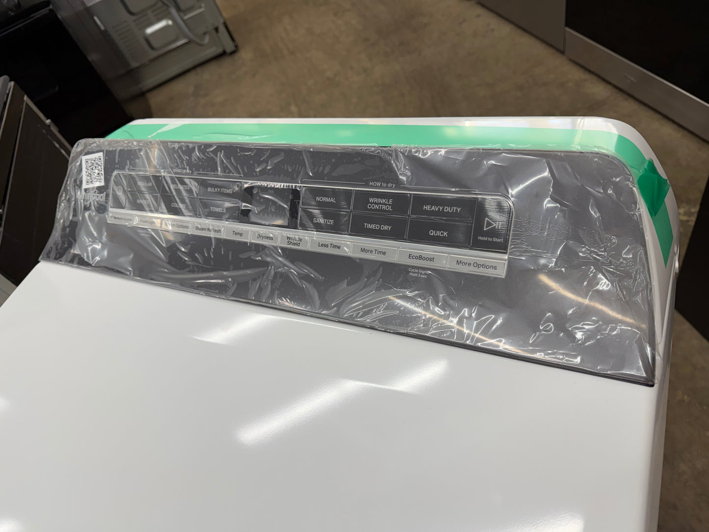 7.4 Cu. Ft. Top Load Gas Dryer With Advanced Moisture Sensing Mosel:WGD8127LW