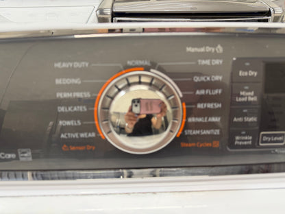 Samsung WA52M7750AW/A4 – 5.2 Cu. Ft. Top Load Washer and Samsung DVE52M7750W/A3 – 7.4 Cu. Ft. Electric Dryer