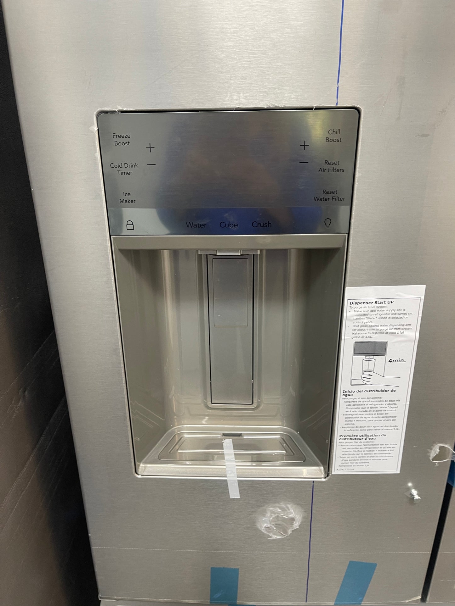 French door refrigerator, stainless steel color/counter-depth, 22.6 cu.ft Article Number 205.222.87 Brand
IKEA