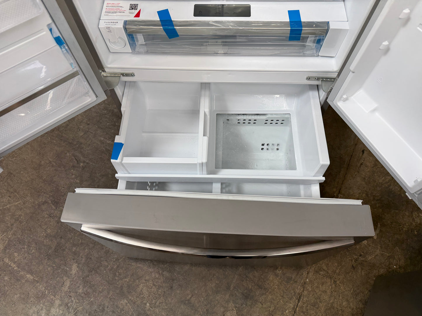 Frigidaire Gallery 27.8 Cu. Ft. French Door Refrigerator in Stainless Steel
