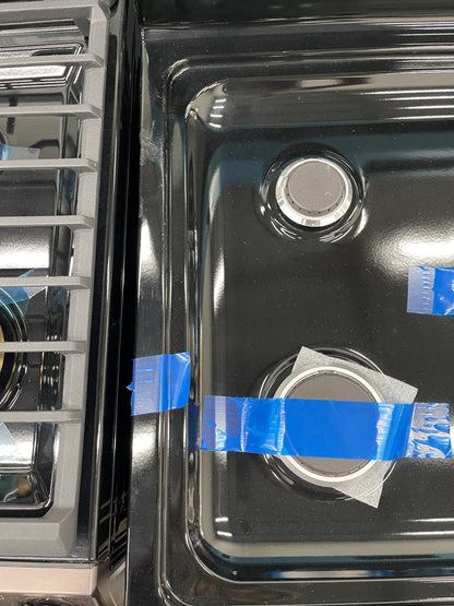 Frigidaire 30-in 5 Burners 5.1-cu ft Freestanding Gas Range in Stainless Steel-Model #FCRG3052BS