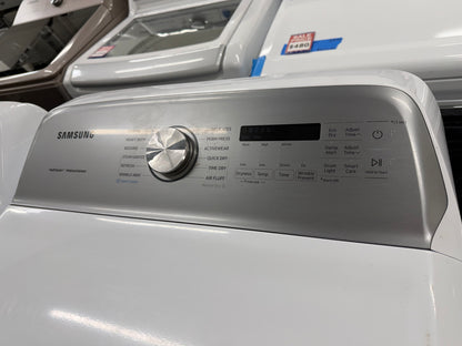 Samsung 5.4 cu. ft. Top Load Washer and 7.4 cu. ft. Electric Dryer
