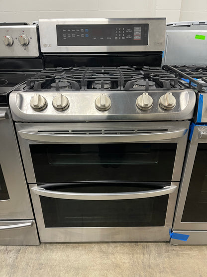 6.9 cu. ft. Gas Double Oven Range with ProBake Convection and EasyClean- Model:LDG4313ST