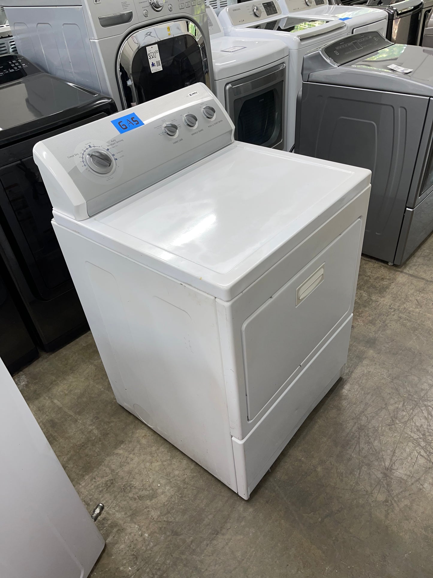 Kenmore 7.4cu.ft Gas Dryer - Model:
110.79722800