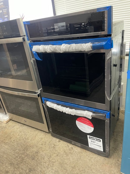 Frigidaire Gallery 27" Smudge-Proof Black Stainless Steel Double Electric Wall Oven Model: GCWD2767A