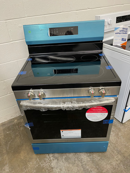 Frigidaire 30" Electric Range with Air Fry: Stainless Steel-Model # FCRE3083AS