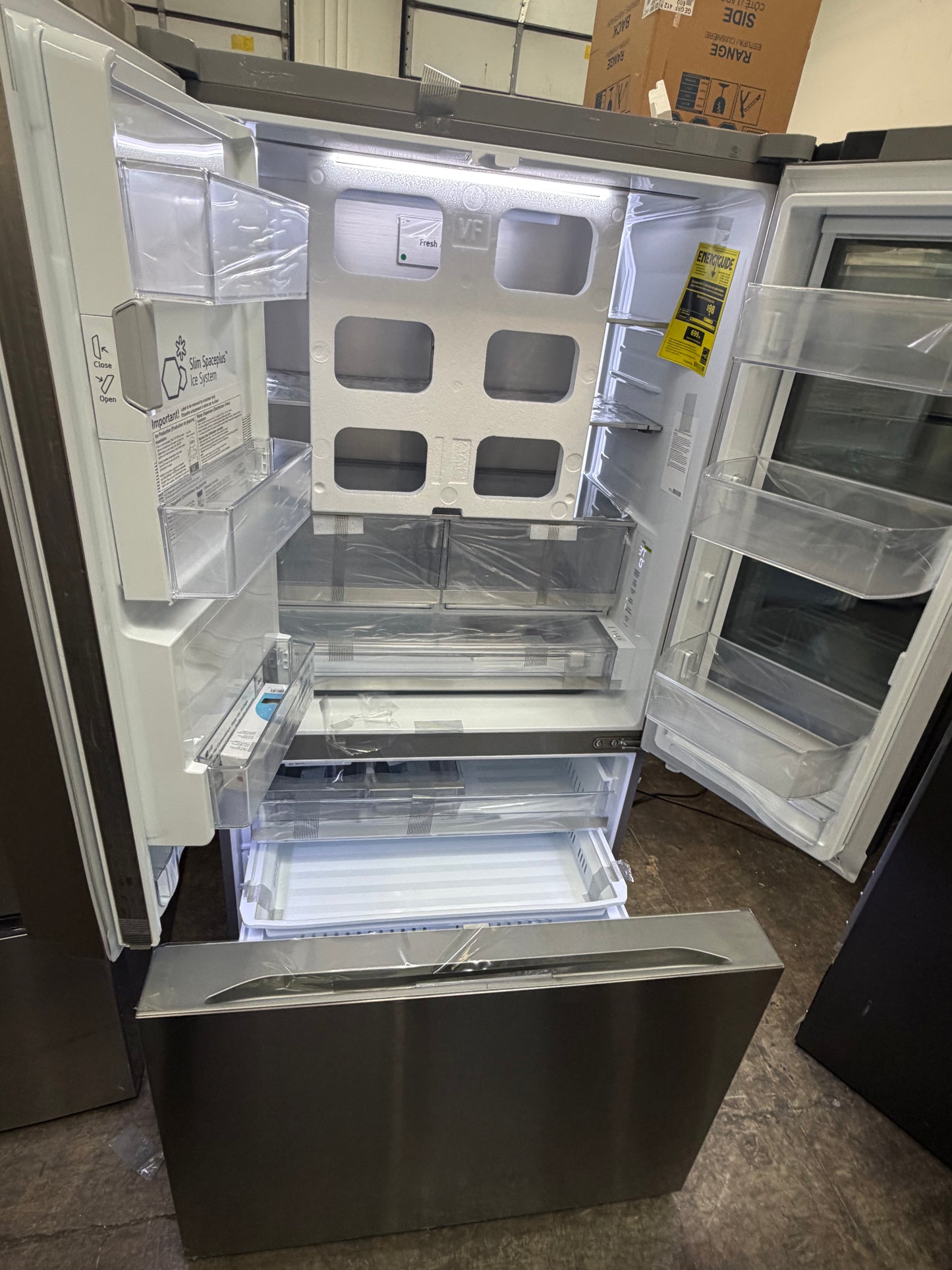 LG  LRYKC2606S
36 Inch Counter-Depth MAX Smart French Door Refrigerator with 26 Cu. Ft. Capacity