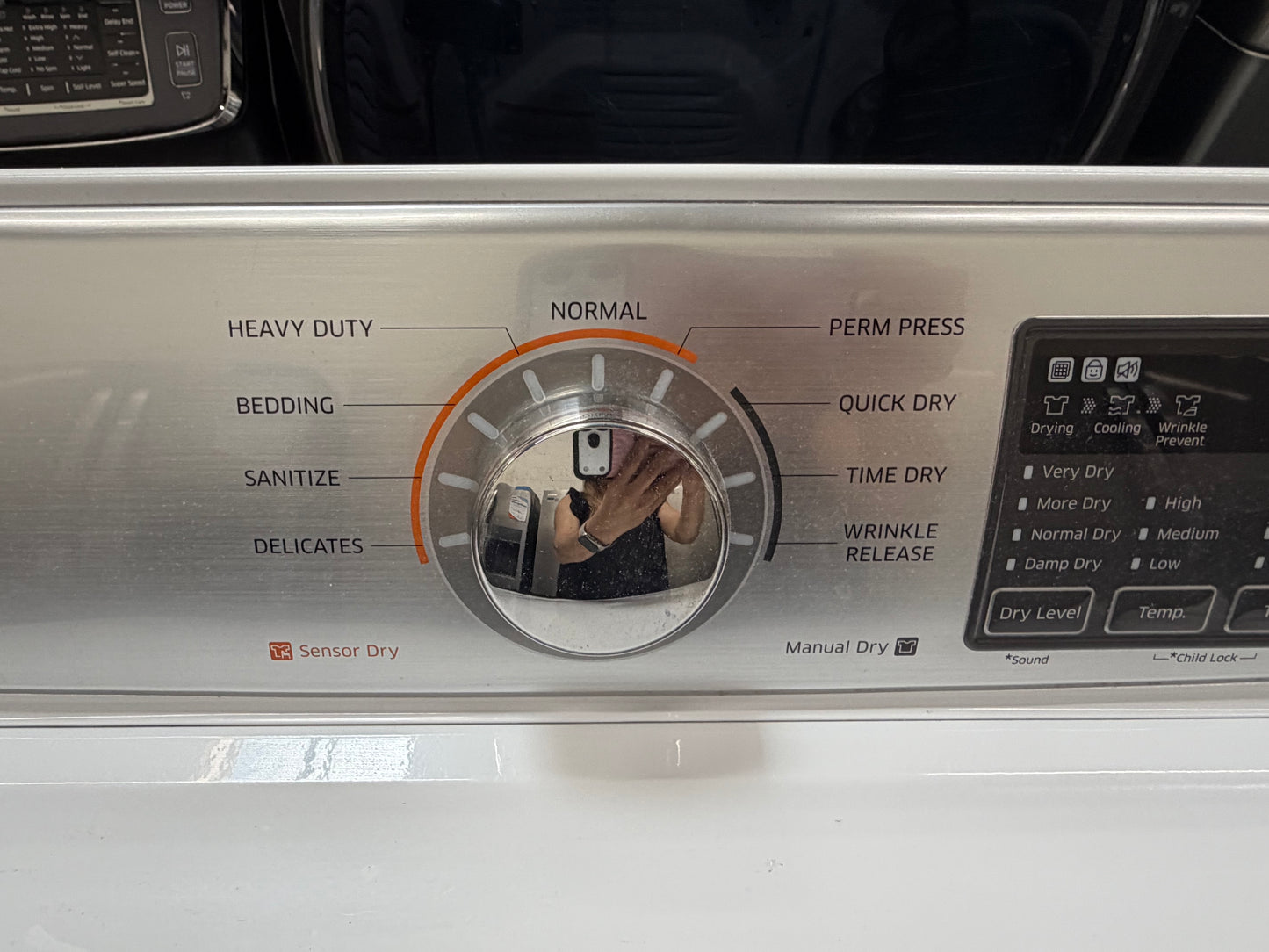 Samsung WA45H7000AW/A2 Top Load Washer – 4.5 Cu. Ft. And Samsung Electric Dryer – 7.4 Cu. Ft.
