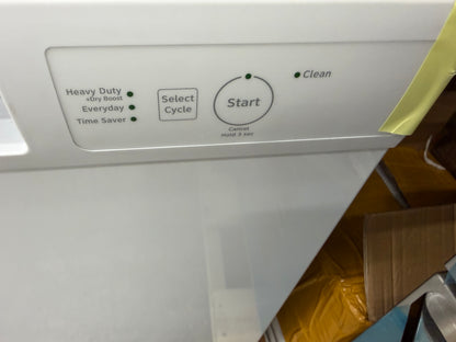 Hotpoint 24 in. Built-In Tall Tub Front Control Dishwasher with One Button in White
