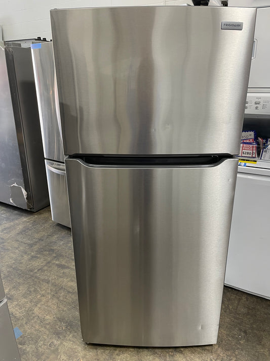 Frigidaire 20.0 Cu. Ft. Top Freezer Refrigerator in Stainless Steel