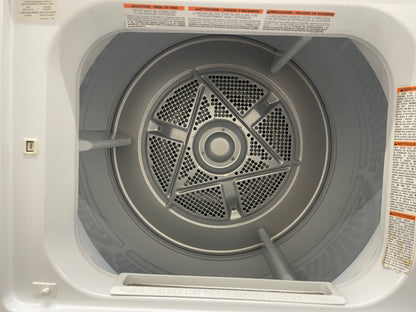 Frigidaire  FLCE7522AW
27 Inch Electric Laundry Center with 3.9 Cu. Ft. Washer Capacity, 10 Wash Cycles, 5.6 cu. ft. Dryer Capacity, 6 Dry Cycles, MaxFill Option, 4 Timed Dryer Cycles, and End-of-Cycle Signal