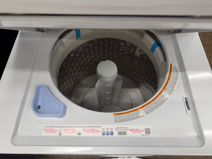 Frigidaire  FLCE7522AW
27 Inch Electric Laundry Center with 3.9 Cu. Ft. Washer Capacity, 10 Wash Cycles, 5.6 cu. ft. Dryer Capacity, 6 Dry Cycles, MaxFill Option, 4 Timed Dryer Cycles, and End-of-Cycle Signal
