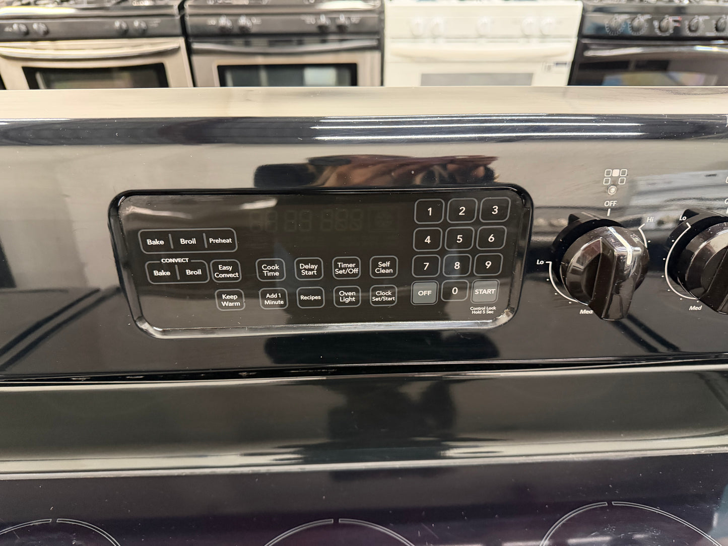 KERS206XSS30" Freestanding Electric Range with 5 Radiant Elements, 5.8 cu. ft. Self-Cleaning and Convection Oven