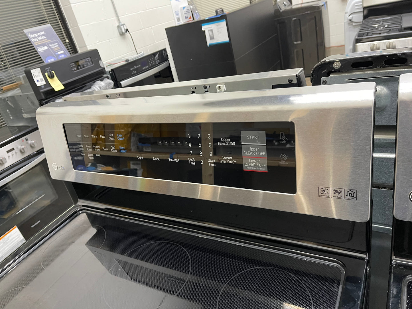 LG 7.3 cu. ft. Electric Double Oven Range with ProBake Convection , EasyClean and Infrared Heating™ System