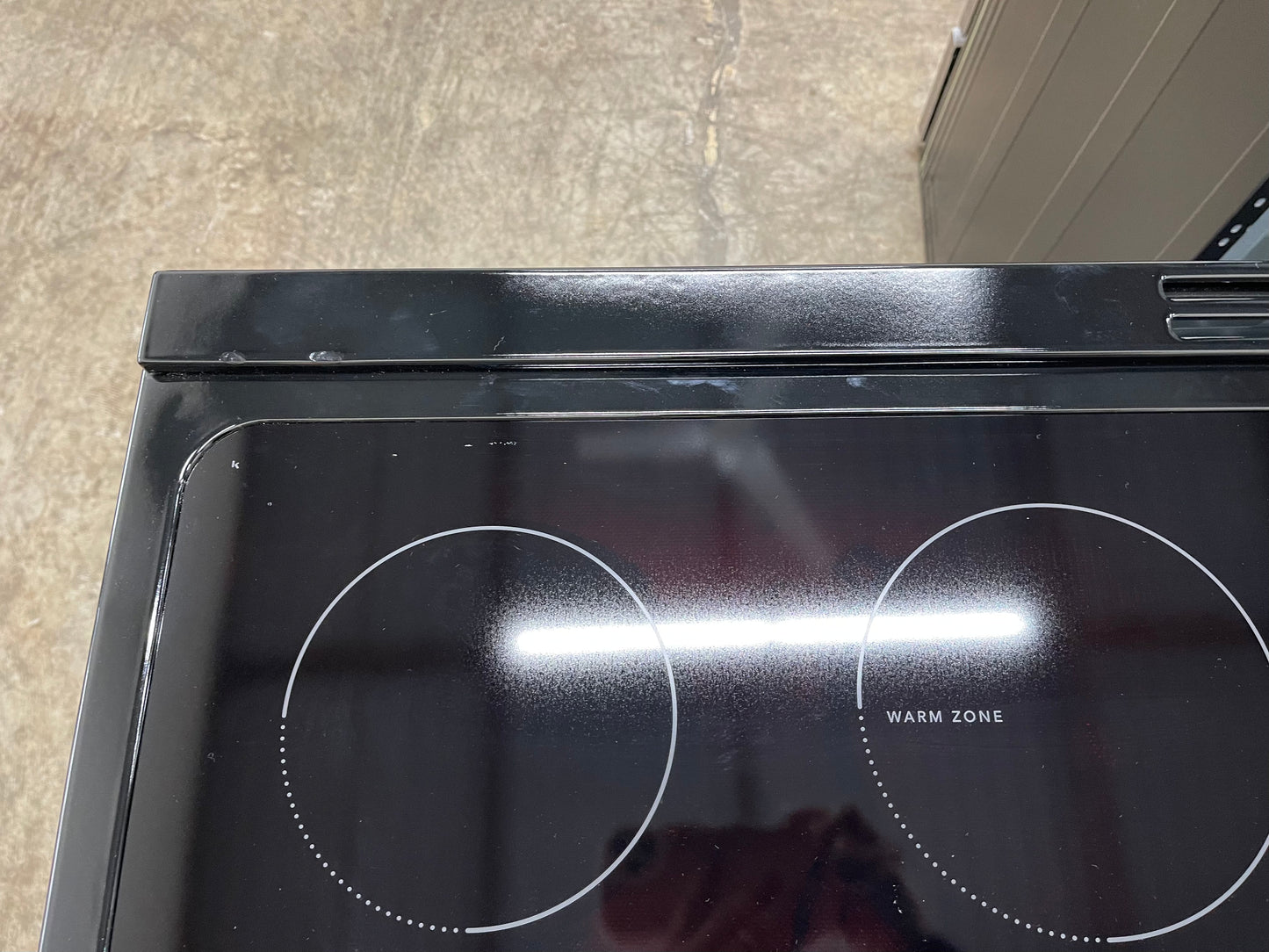 Frigidaire 30-in Glass Top 5 Burners 5.3 cu-ft Slide-In Electric Range in Stainless Steel-Model #FCFE3062AS