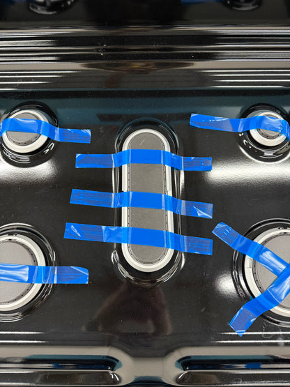 Frigidaire 30-in 5 Burners 5.1-cu ft Air Fry Convection Oven Freestanding Gas Range in Stainless Steel-Model #FCRG3083AS