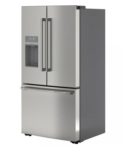 French door refrigerator, stainless steel color/counter-depth, 22.6 cu.ft Article Number 205.222.87 Brand
IKEA
