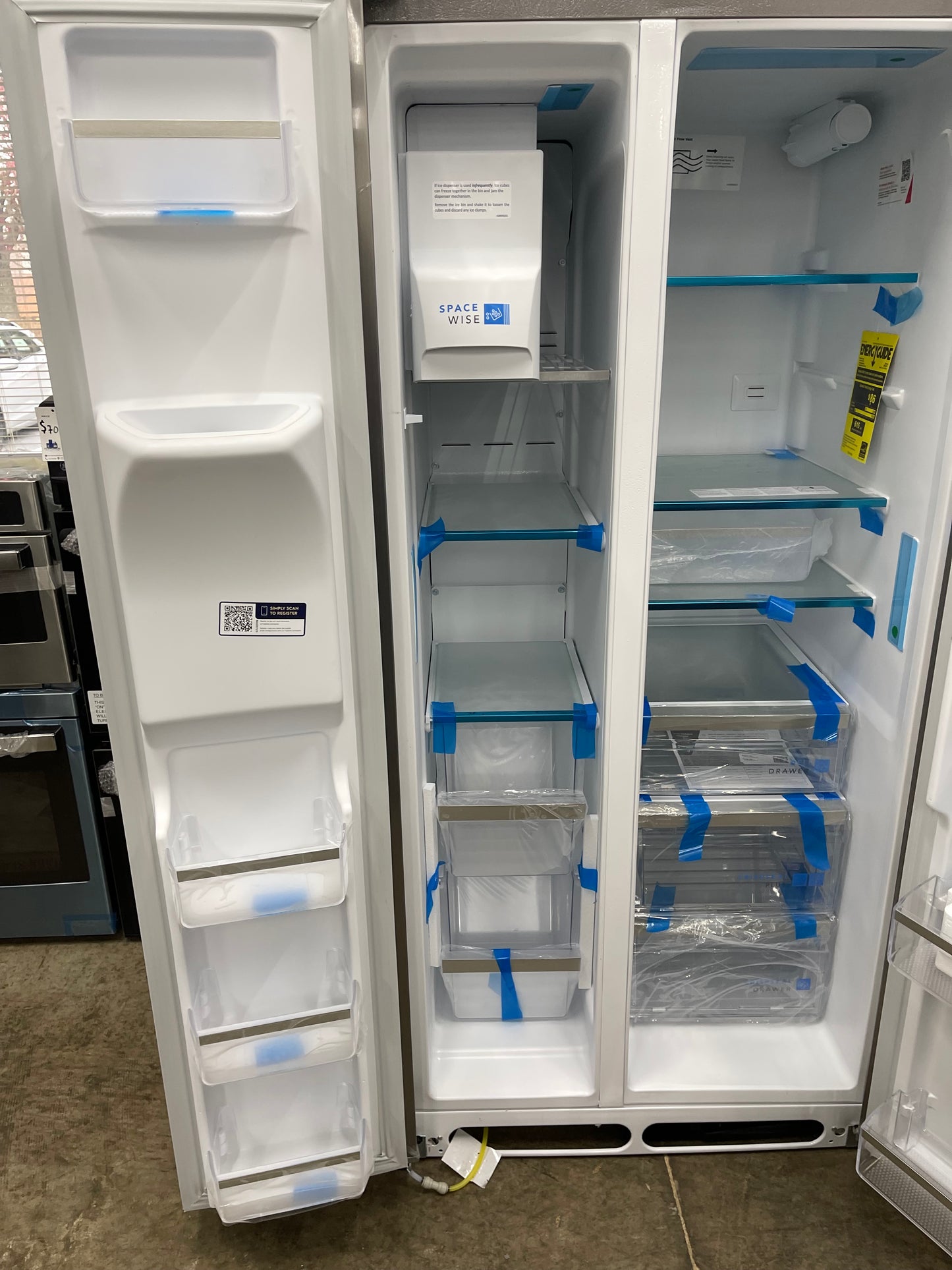 Frigidaire Gallery 22 Cu. Ft. 33" Standard-Depth Side-by-Side Refrigerator
GRSS2352AF