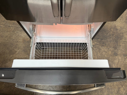 GE 33in  French Door Refrigerator Model: GNS22ESEBFSS