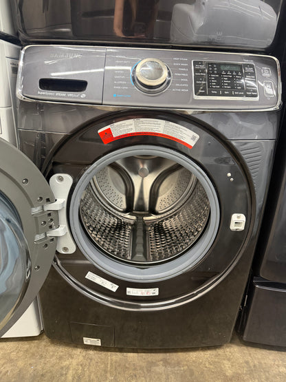 Samsung Front Load Washer – 4.5 Cu. Ft. Capacity and Samsung Electric Dryer – 7.5 Cu. Ft. Capacity