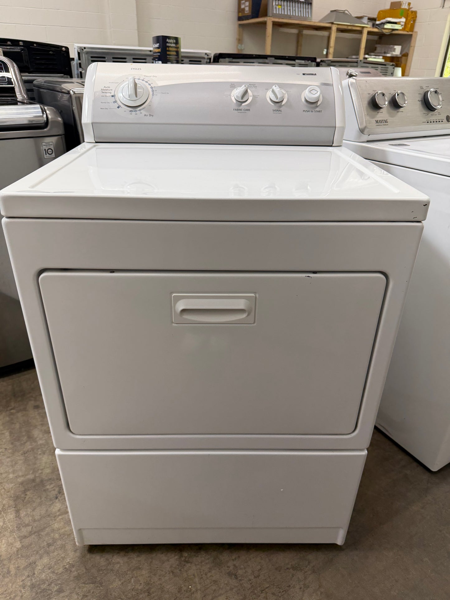 Kenmore Top Load Gas Dryer 7.0cu/ft Model: 110.78722700