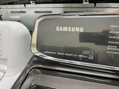 Samsung Top-Load Activewash 5.2-cu ft Washer and 7.5-cu ft Electric Dryer Mismatch Set (READ DESCRIPTION)
