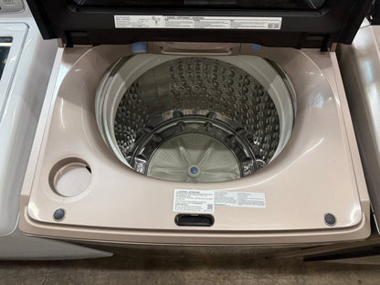 Samsung 5.2cu/ft Top Load Washer and Samsung Top Load Electric Dryer 7.4cu/ft